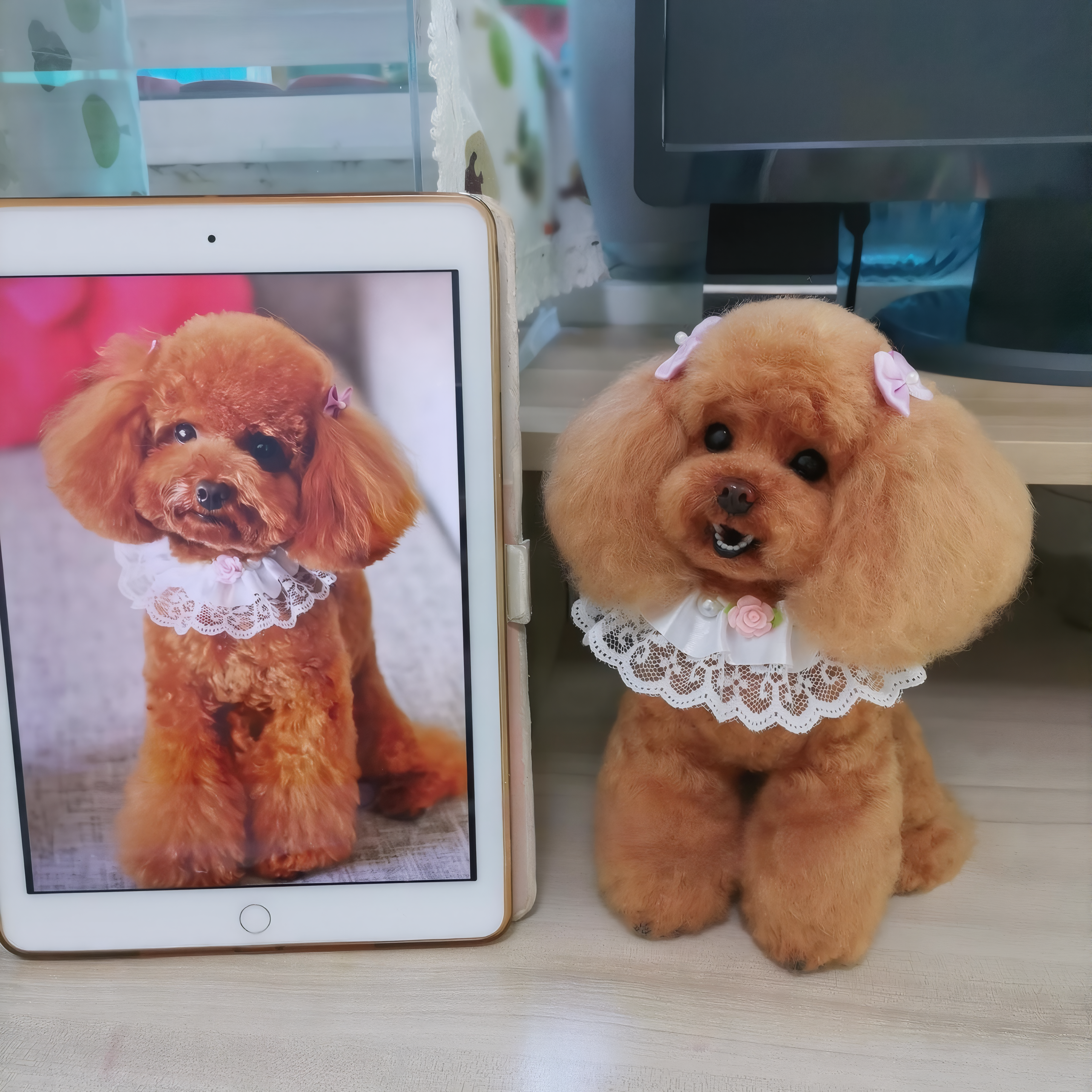Wool Felt Dog