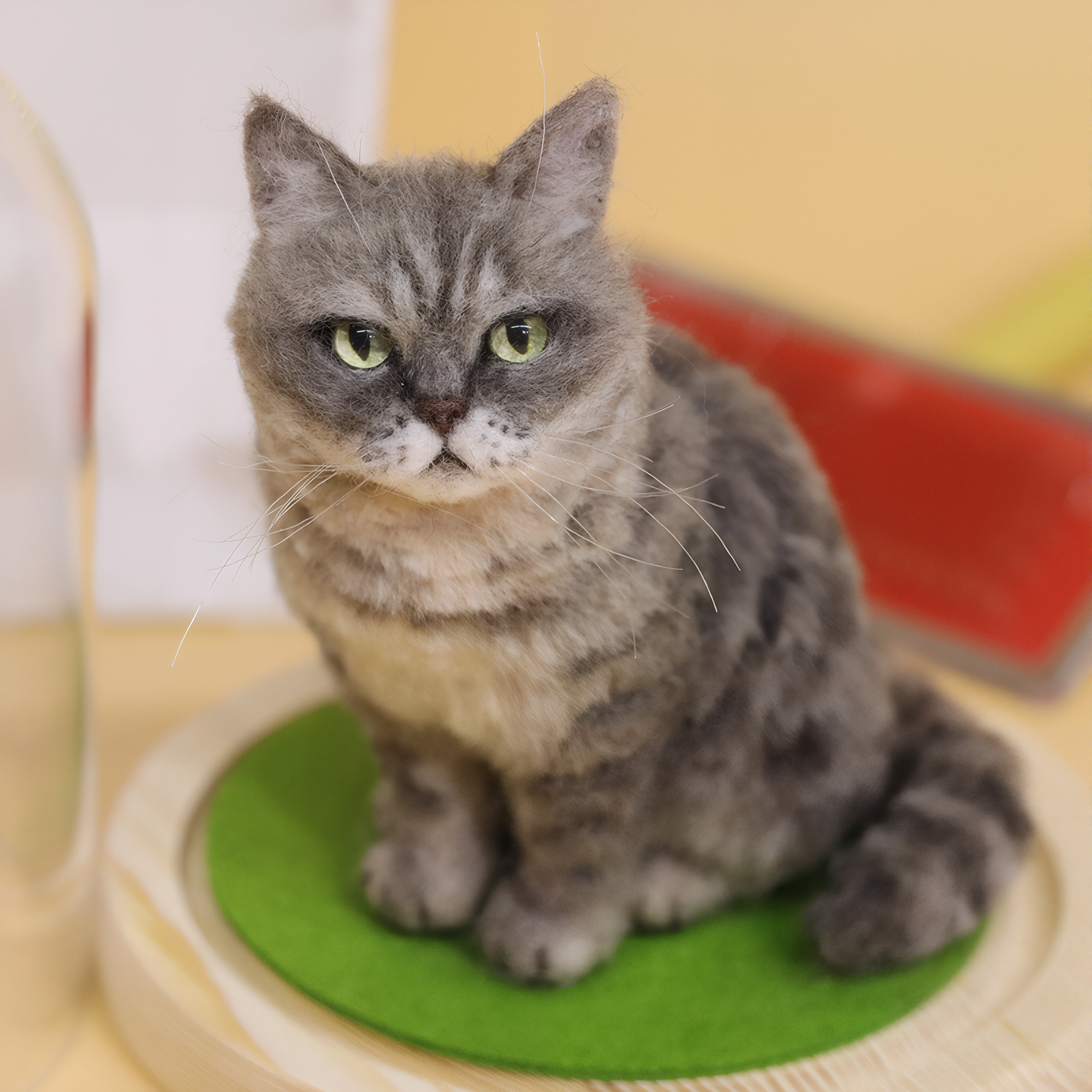 Wool Felt AI Cat